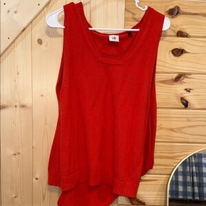 Red Sleeveless Women's Top Cabi brand
